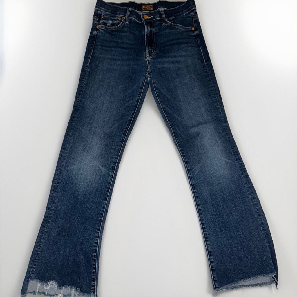 Mother Denim The Insider Crop Step Teaming Up Size 27